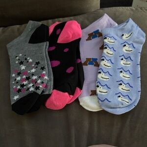 Colorful Women's Ankle Socks Set